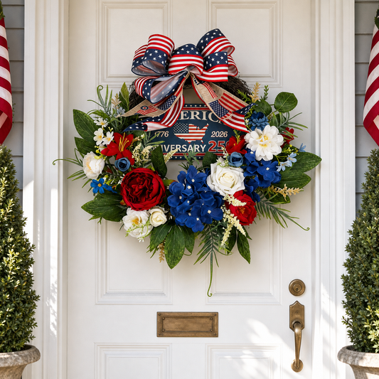 250th Anniversary Patriotic Wreath