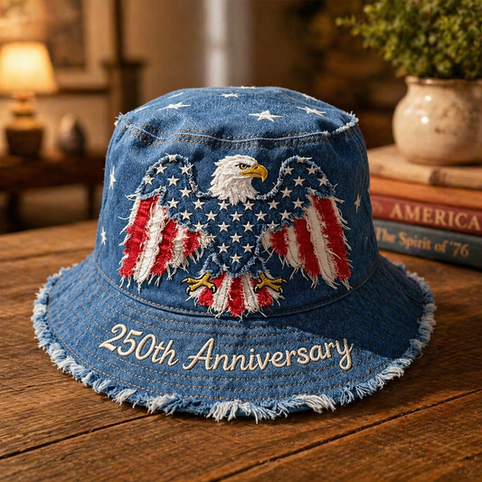 US 250th Anniversary Casual Bucket Hat