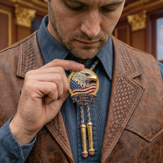 ๐ฆ
USA 250th Anniversary Eagle Bolo Tie