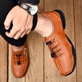 Men's Loafers & Slip-Ons Business Casual Classic Athletic Outdoor Walking Non-slipping Wear Proof Shoes
