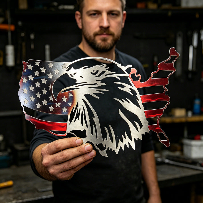 🔥Hot Sale 49% Off - Land of the Free Patriotic Wall Art Collection