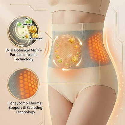 Moringa & Botanical 4-In-1 Thermo-Matrix Sculpting & Sweat-Enhancing Shorts