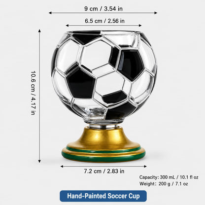 Rotating Stained Glass Globe Cup