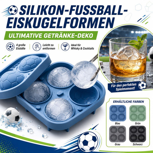 ❄️Fußball-Eiskugelform-Set