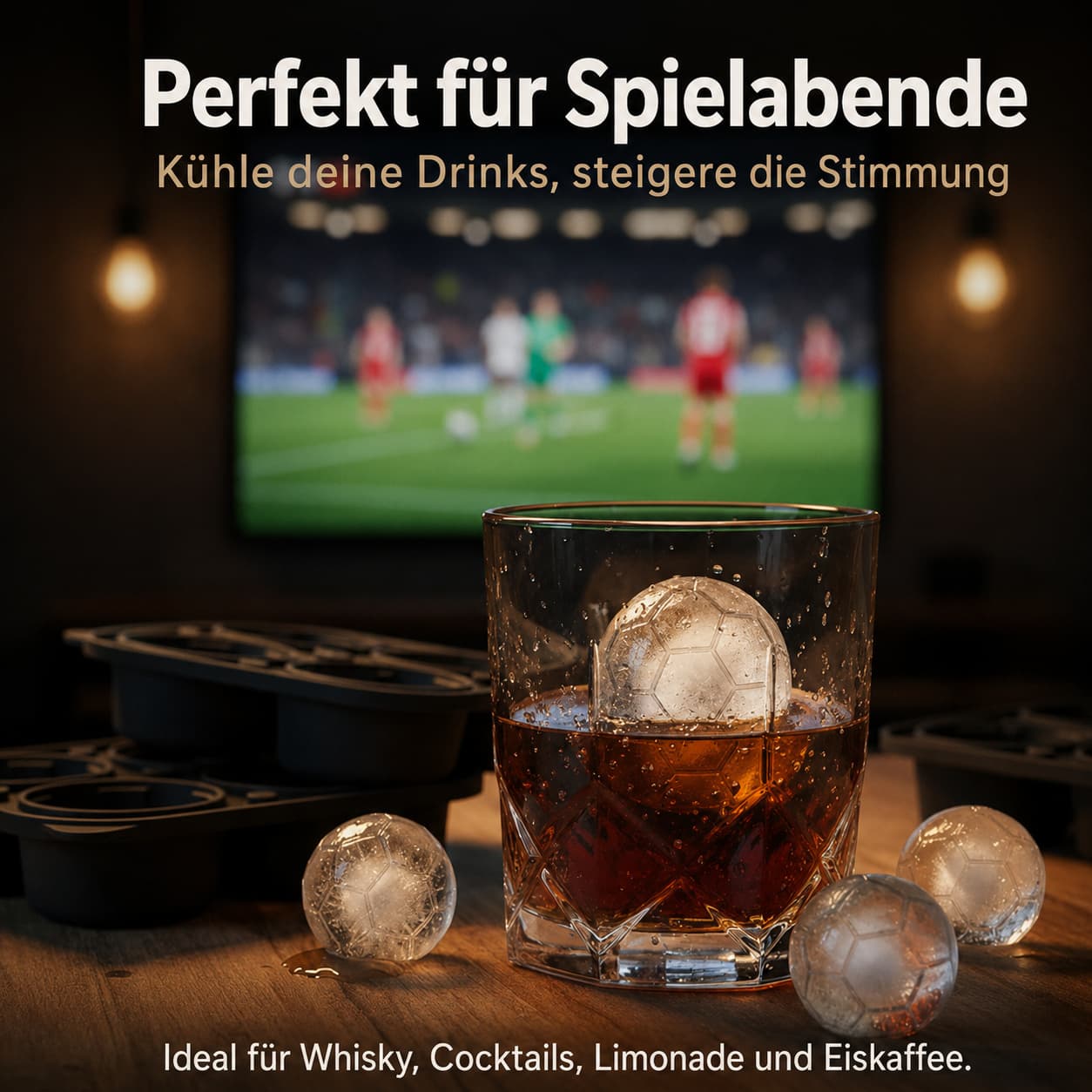❄️Fußball-Eiskugelform-Set