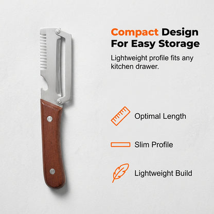 Multi-Functional Vegetable Peeler for Kitchen