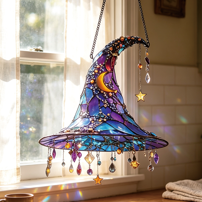 Witch Hat Window Hanging