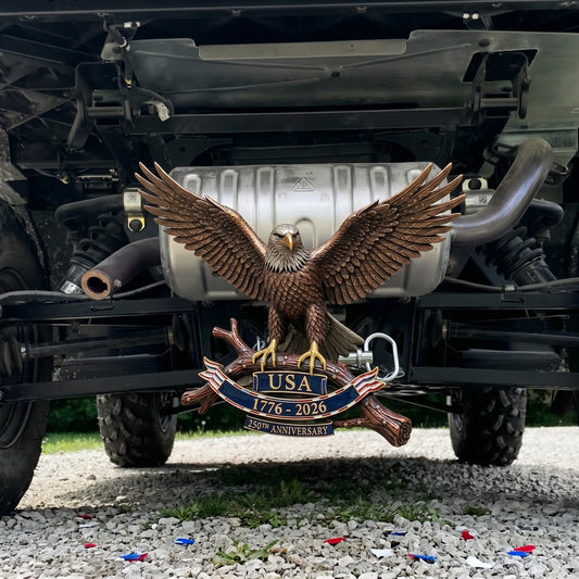 🦅 USA 250th Anniversary Eagle Trailer Hitch – A Legacy of Freedom on the Road