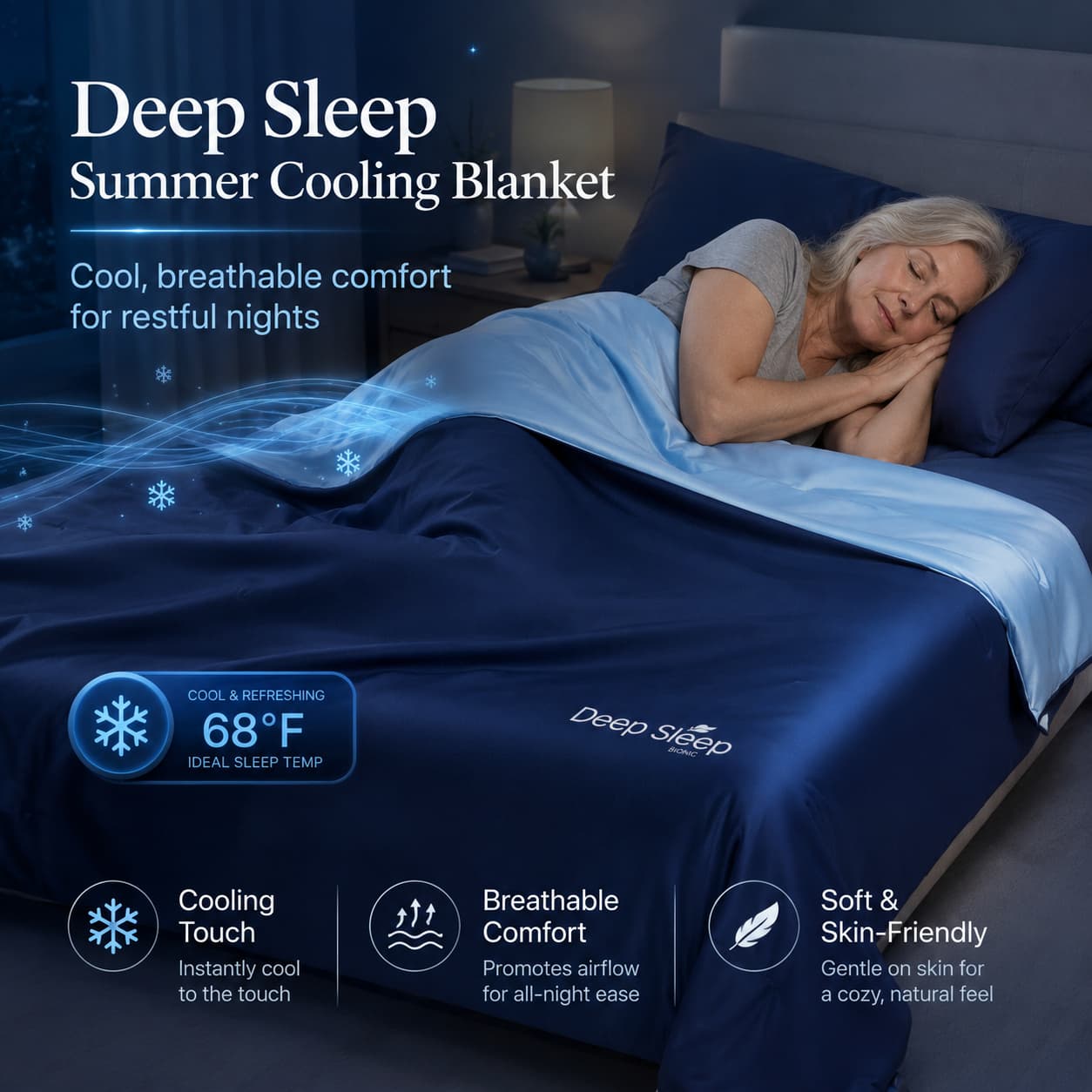 Deep Sleep Summer Cooling Blanket