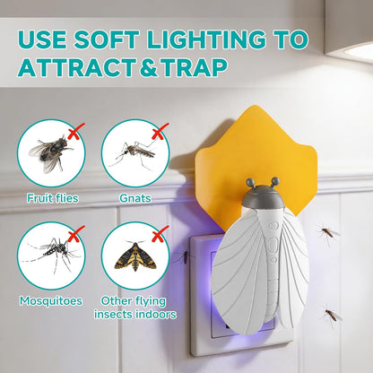 Silent and Safe Mosquito Killer and Fruit Fly Trap