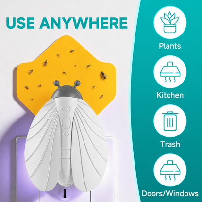 Silent and Safe Mosquito Killer and Fruit Fly Trap