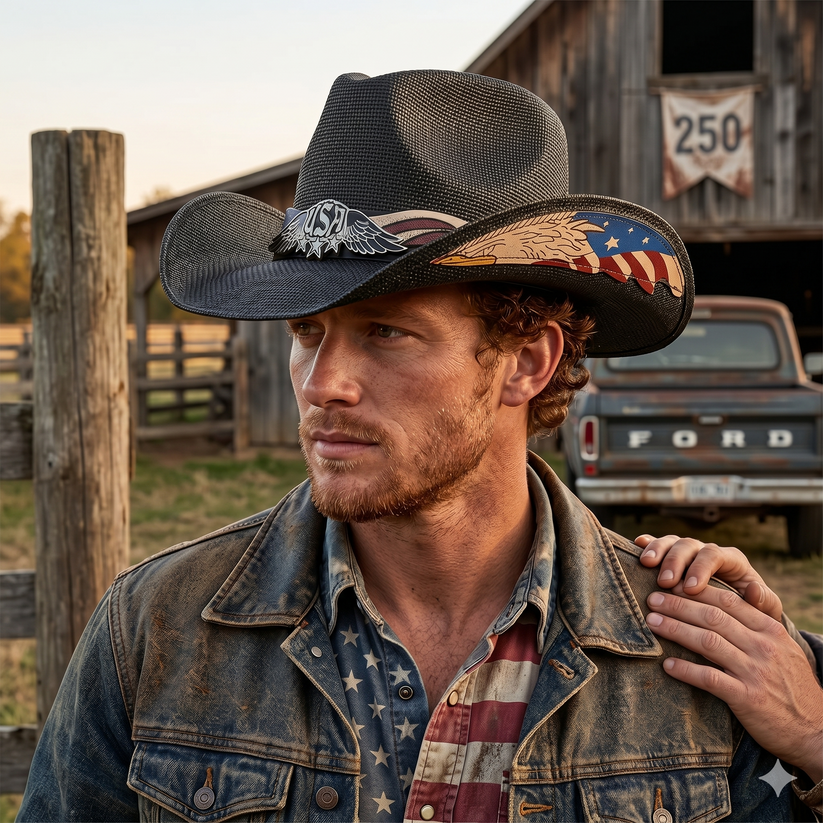 Sun Shield Cowboy Hat – Style That Stays, Protection That Performs