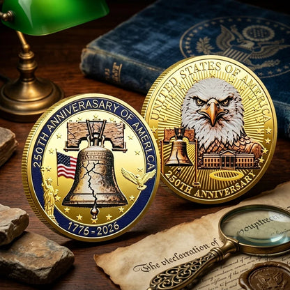 9PCS USA 250th Anniversary Commemorative Coin Gift Set