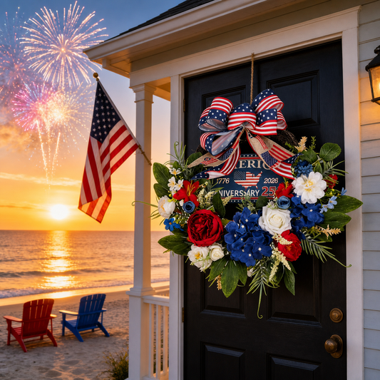 250th Anniversary Patriotic Wreath