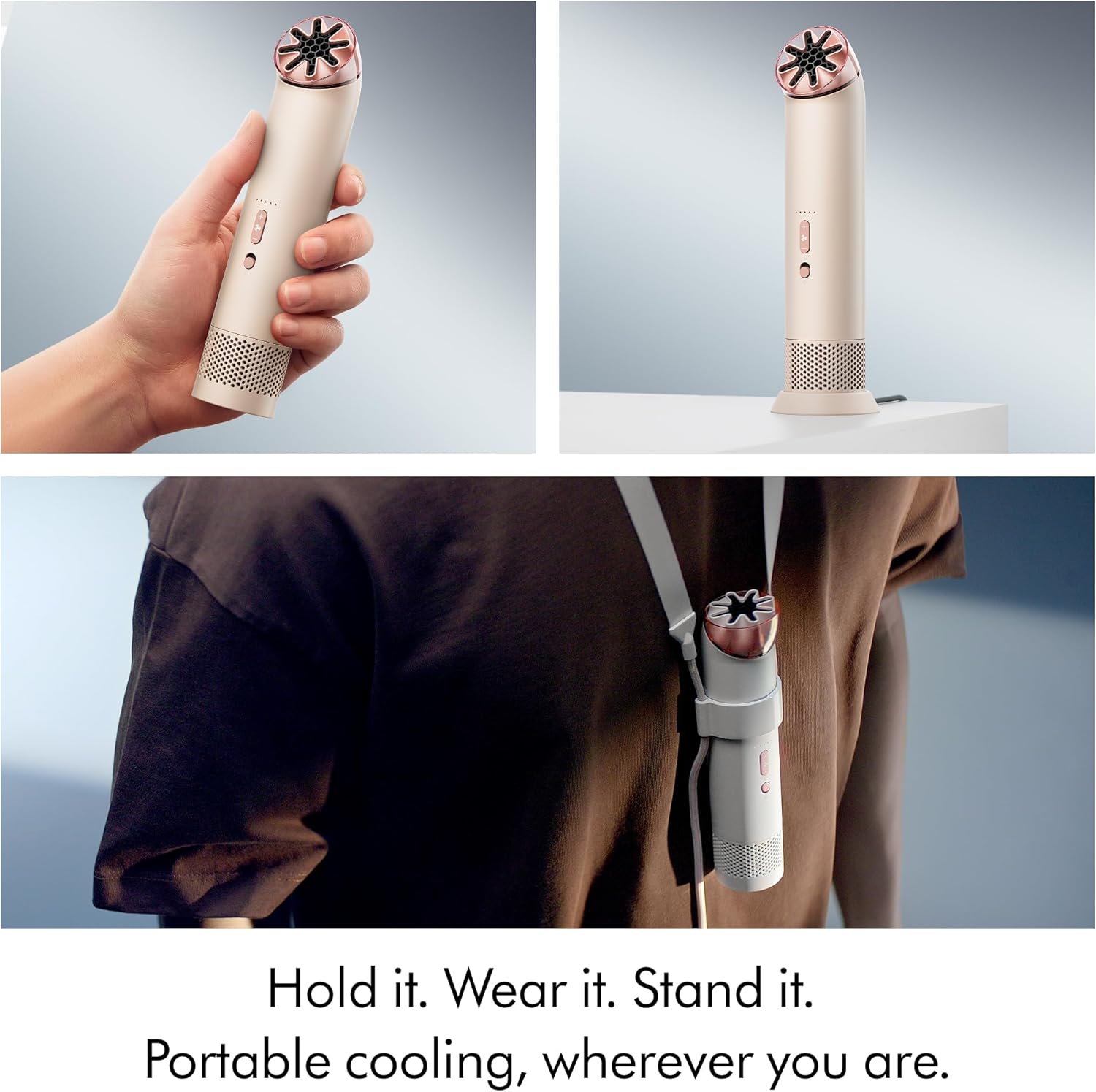 TurboCool Bladeless Handheld Fan