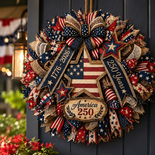 250th Anniversary Wooden Door Hanger Collection