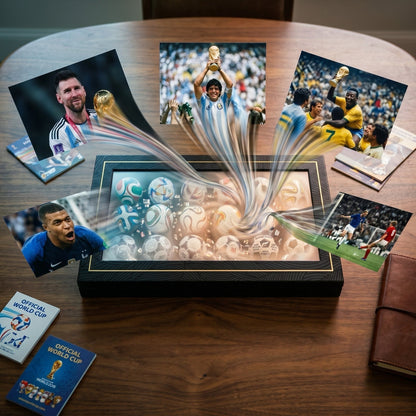 🔥🔥🔥2026 World Cup Sale – 🏆 Handcrafted Mini Soccer Ball Collection (1970–2026)
