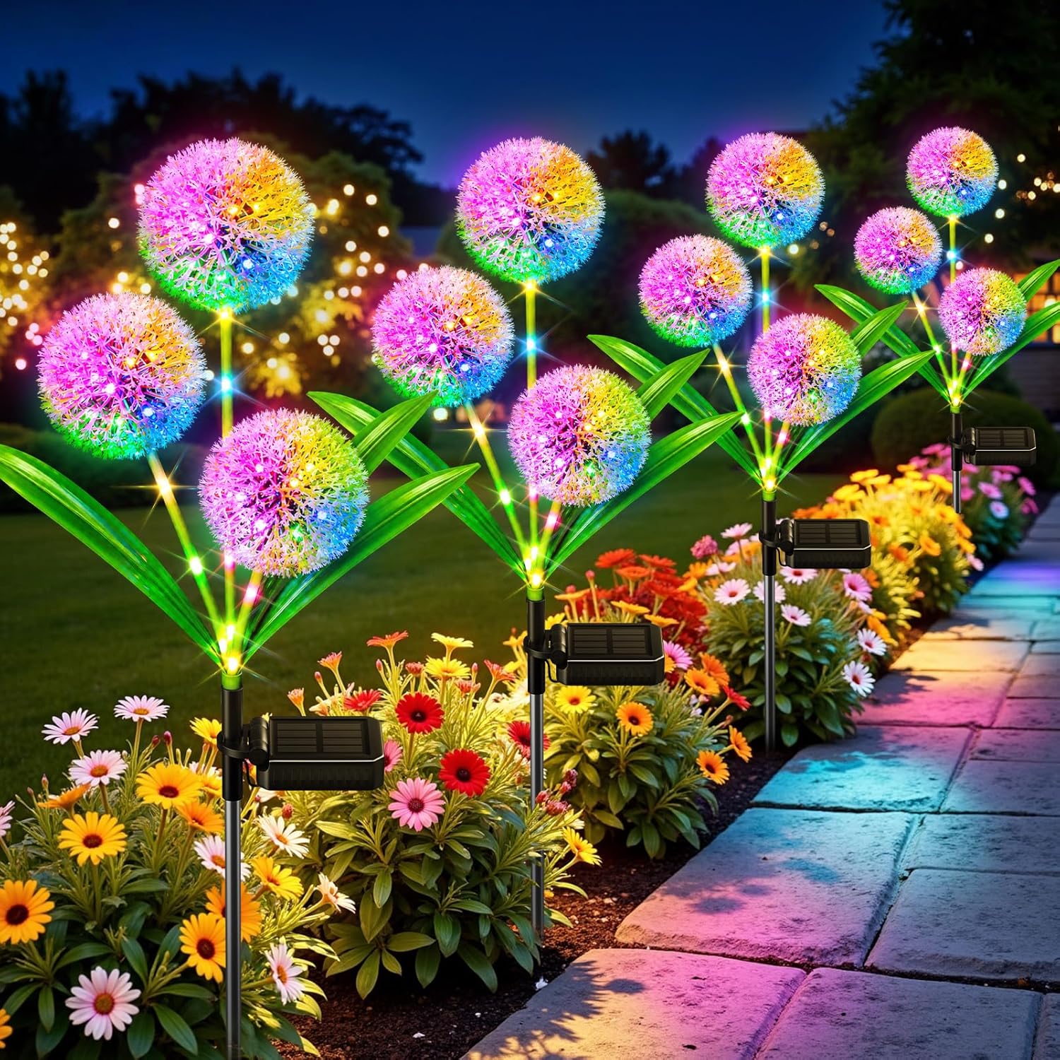 Solar Lights Outdoor Garden Decor
