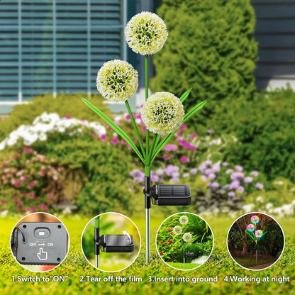 Solar Lights Outdoor Garden Decor