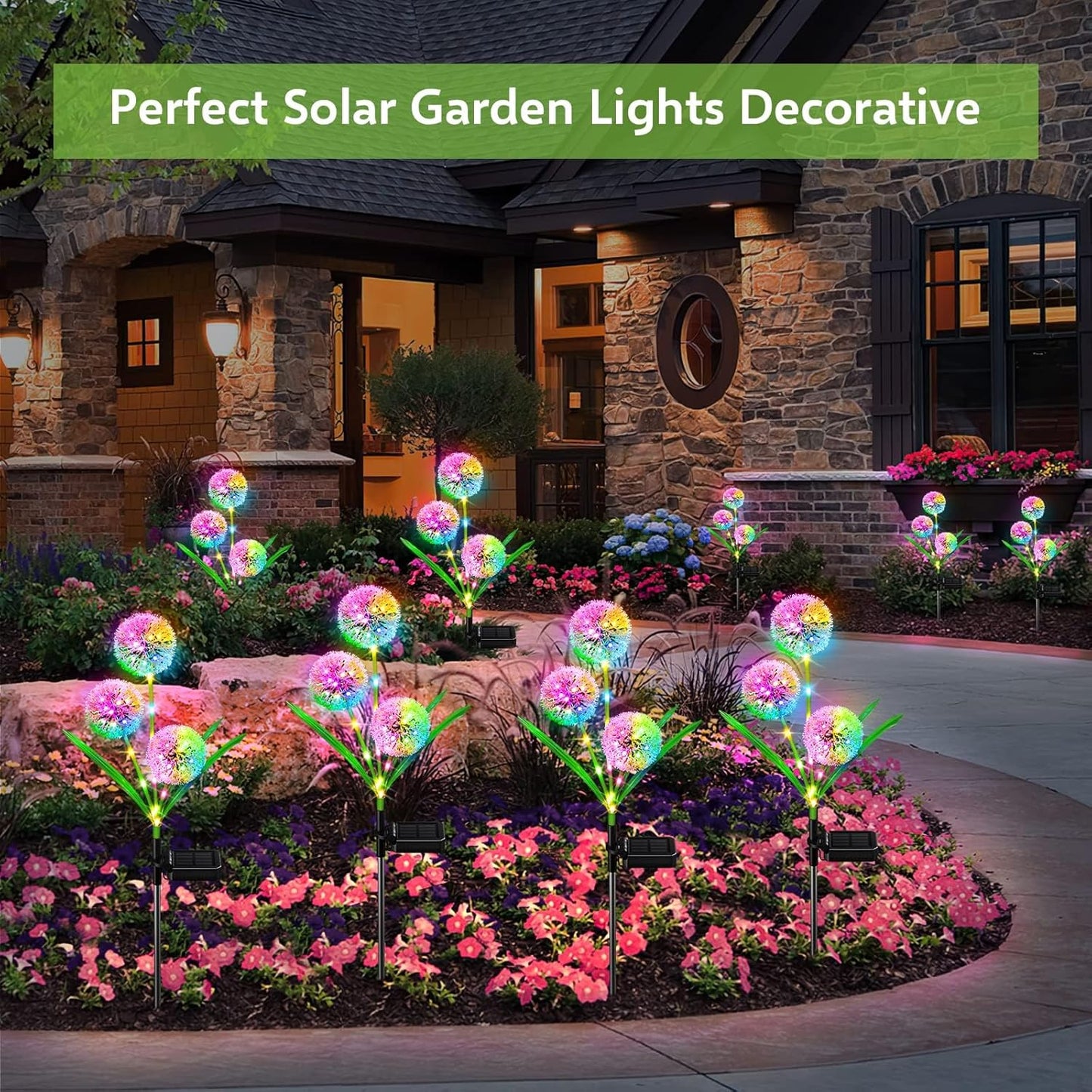 Solar Lights Outdoor Garden Decor