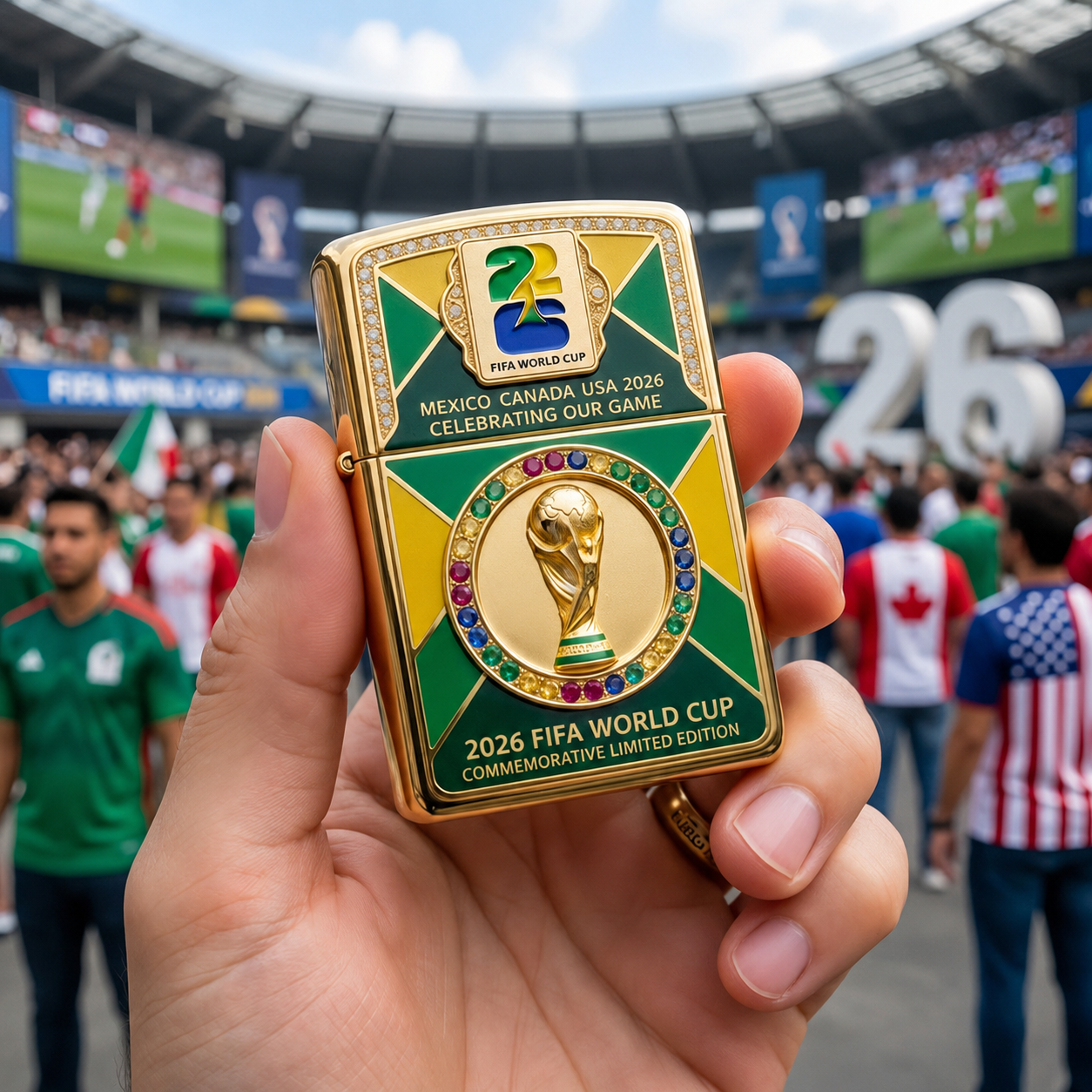 2026 North America World Cup Commemorative Lighter – Limited Edition Collector Style