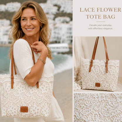 Vintage Lace Shoulder Bag – Elegant Crossbody Purse for Every Occasion 🤍👜