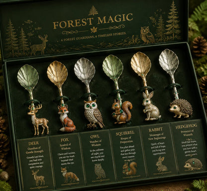 Magical Guardians Collectible Spoon Sets – Nature, Forest & Ocean Edition