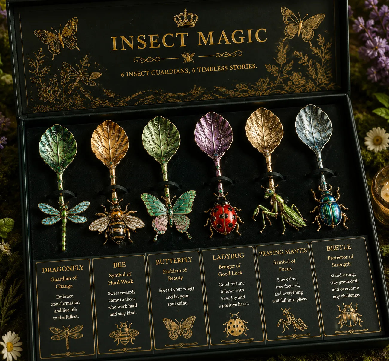 Magical Guardians Collectible Spoon Sets – Nature, Forest & Ocean Edition