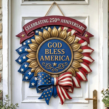 250th Anniversary Wooden Door Hanger Collection