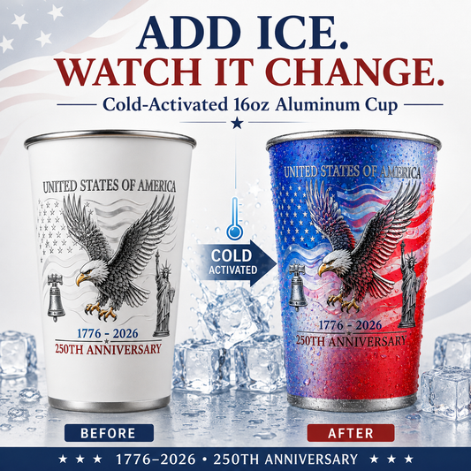 1776–2026 | 250th Anniversary Color-Changing Cup