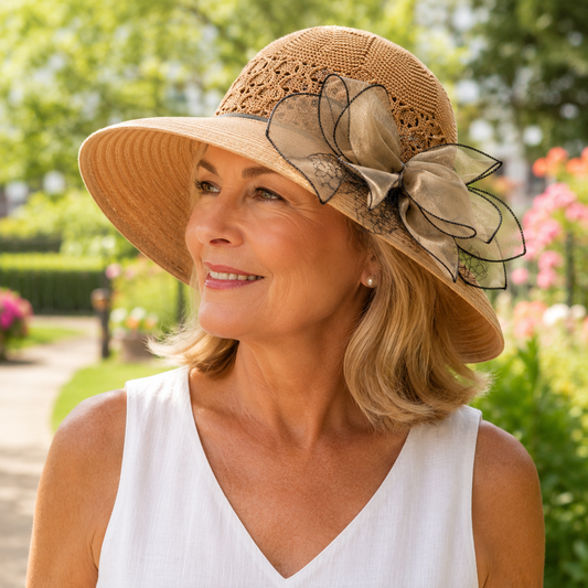 Women’s Summer Wide-Brim Sun Hat 👒
