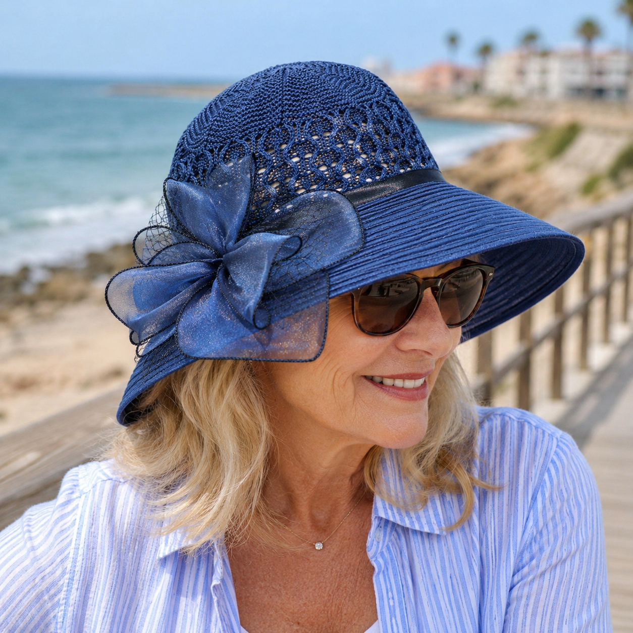 Women’s Summer Wide-Brim Sun Hat 👒