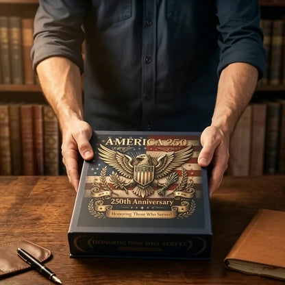 9PCS USA 250th Anniversary Commemorative Coin Gift Set