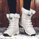 Women's Winter High Top Anti-Skid Waterproof  Snow Boots