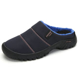 Men Warm Waterproof Non Slip Comfy Soft Home Slipper Boots