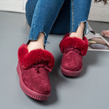 Women's Warm and Thickened Cold Proof Middle Top Cotton Shoes