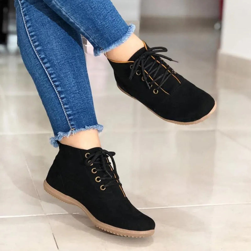 Women's Comfort Arch Support Suede Boots