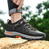 Men's Winter Comfy Lace-up Outdoor Hiking Shoes