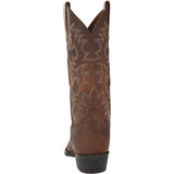 Men Classic Pointed Toe Mid-calf Cowboy Boots