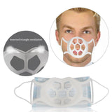 3D Large Softer Face Mask Bracket Bracket-Prevent Glasses From Fogging