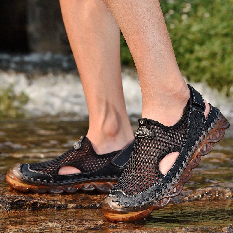 Men's Summer Sandals Beach Hole Shoes Water Sandals