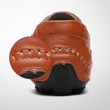 Men's Loafers & Slip-Ons Cowhide Soft Casual Sports Non-slipping Shoes