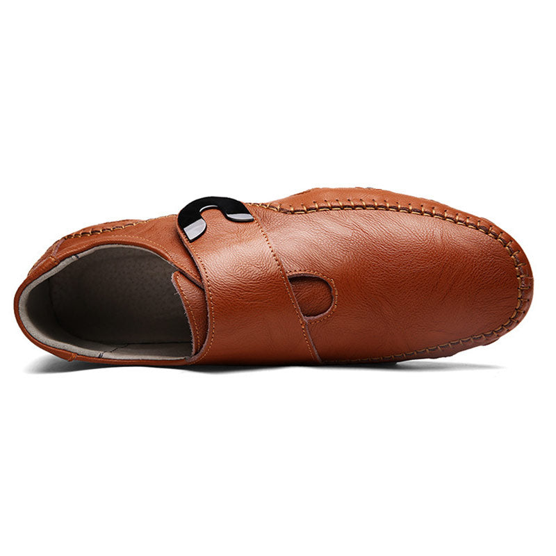 Men's Loafers & Slip-Ons Cowhide Soft Casual Sports Non-slipping Shoes
