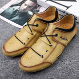 Men's Loafers & Slip-Ons New Fashion British Style Leather Shoes Handmade