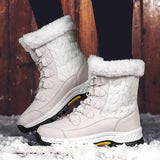 Women's Winter High Top Anti-Skid Waterproof  Snow Boots