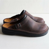 Men's Soft Leather Slippers