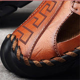 Men's Leather Soft Fashion Sandals