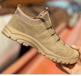 Men‘s Mountaineering Breathable Anti-Smashing And Anti-Piercing Safety Shoes