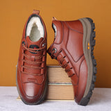 Men's Winter  Casual Business Anti-Skid Plus Cotton Warm Boots