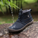 Men's Winter Super Comfy Casual Cloth Waterproof Wear Resistant Plus Velvet Shoes